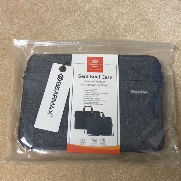 Men’s Brief Case for 11” Laptop or Ultrabook NEW - Picture 1 of 7